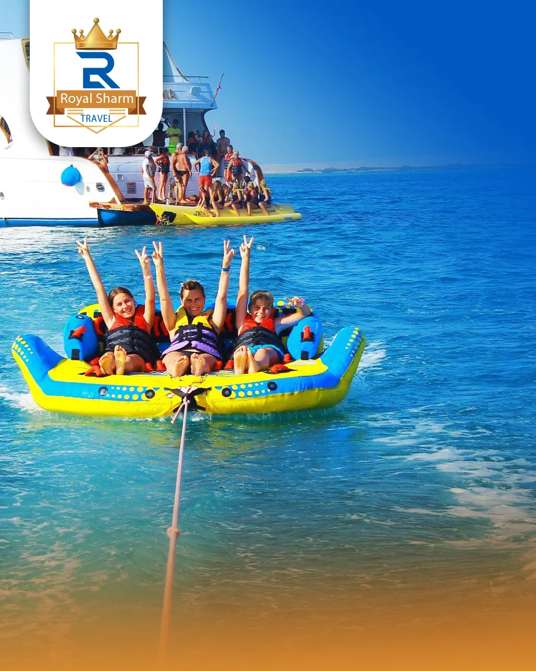 Super Aqua Adventure: Parasailing, Banana Boat & Tube Ride with Transfers