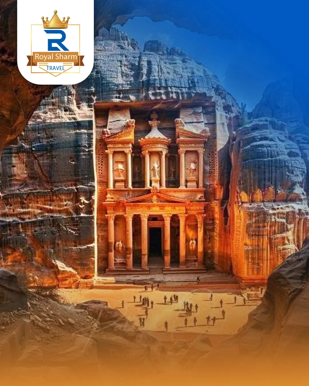 From Sharm El Sheikh: Day Tour to Petra by Ferry